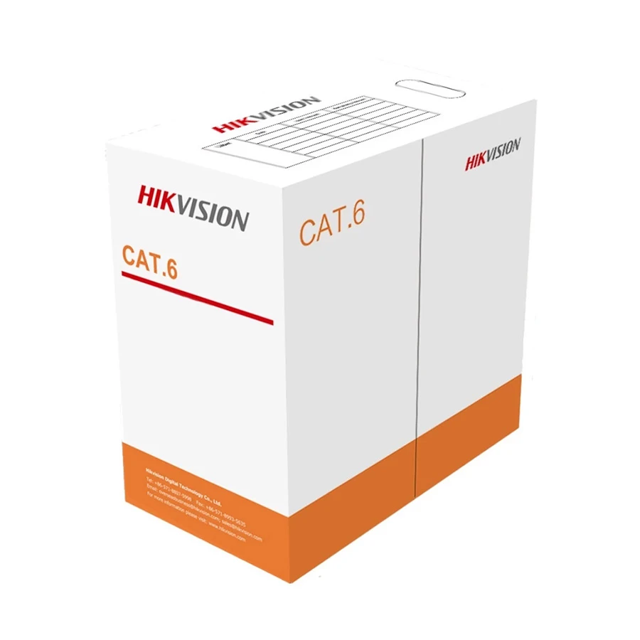 Hikvision DS-1LN6U-Z/CCA Cat-6 U/UTP Cable (Box)