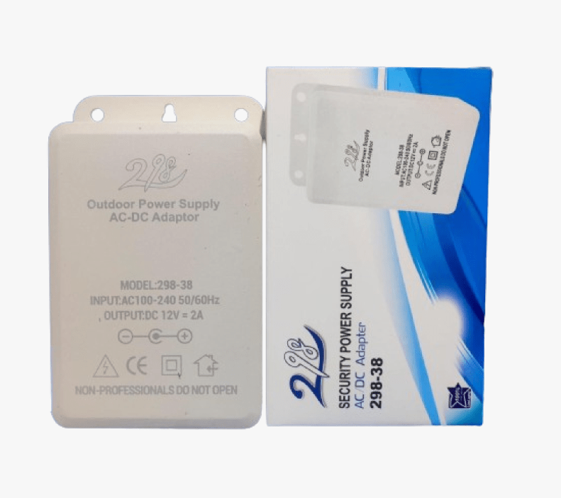 CCTV 298 12V 2A Outdoor Waterproof Box Adapter