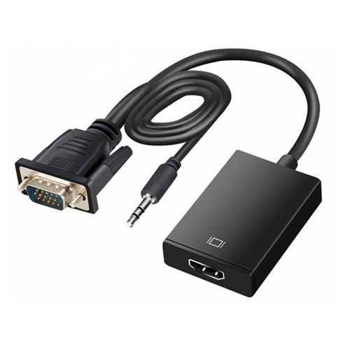 VGA to HDMI Converter with Audio
